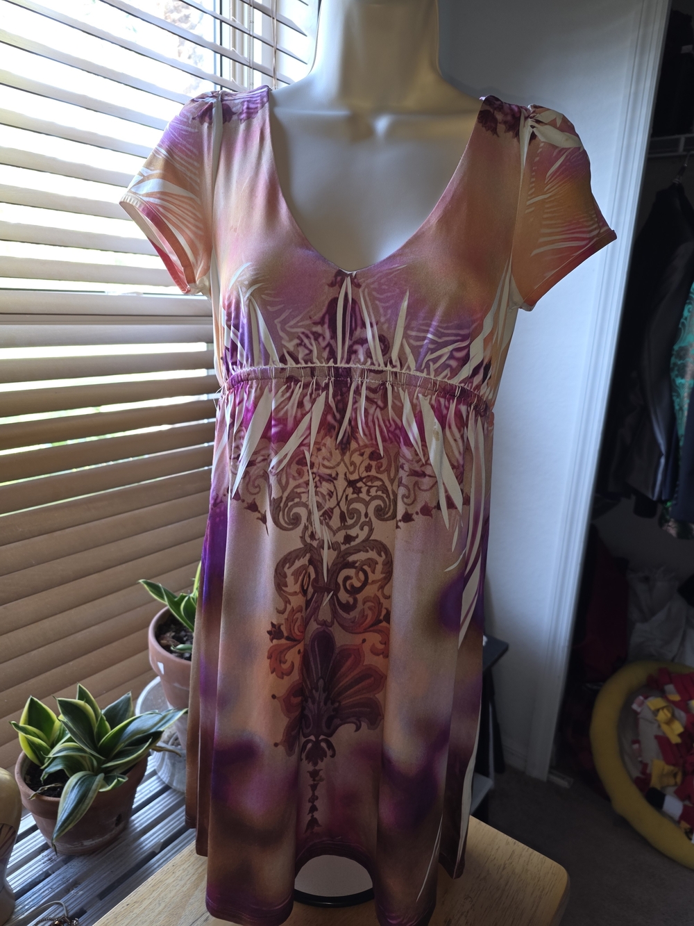 Boho style vibrant Dress